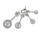 Alternate image 0 for Ganz Silver Bee Happy Metal Measuring Spoons 4 Piece Set 5.5 Inch