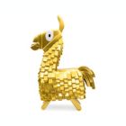 Alternate image 0 for Fortnite Gold Loot Llama Figural Holiday Tree Topper   Xmas Party Decorations, Christmas Tree Decor, Festive Desktop Ornaments   Video Game Gifts and Collectibles