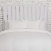 Dormify Velvet Channeled Headboard Cushion - Full/Queen - White