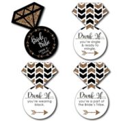 Big Dot of Happiness Drink If Game - Bride Tribe - Bridal Shower & Bachelorette Party Game Cards - 24 Count