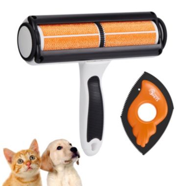 OWNPETS Pet Hair Remover, Reusable Cat and Dog Hair Remover Roller & Bonus Pet Lint Scraper, Ideal for Couches, Beds, Car Seats, Carpets, Clothes & More. View a larger version of this product image.