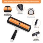Alternate image 1 for OWNPETS Pet Hair Remover, Reusable Cat and Dog Hair Remover Roller & Bonus Pet Lint Scraper, Ideal for Couches, Beds, Car Seats, Carpets, Clothes & More