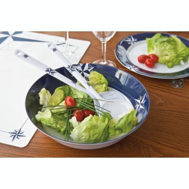 Marine Business Northwind Melamine Salad Bowl & Serve Cutlery (3 Piece Set). View a larger version of this product image.