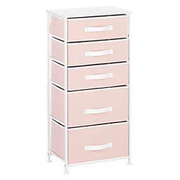 mDesign Vertical Dresser Storage Tower with 5 Drawers