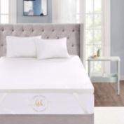 Super Soft  3" Inch Memory Foam Mattress Topper With Removable Bamboo Cover