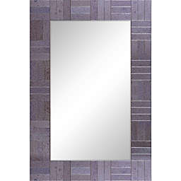 Camden Isle Home Contemporary Decorative Wall Mounted Columbia Beveled Accent Mirror - 23.63