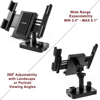 Aleratec Universal Tablet And Smartphone Stand. View a larger version of this product image.