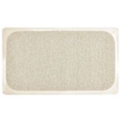 mDesign Loofah Cushioned Suction Bath Mat for Shower Stall, Bathtub