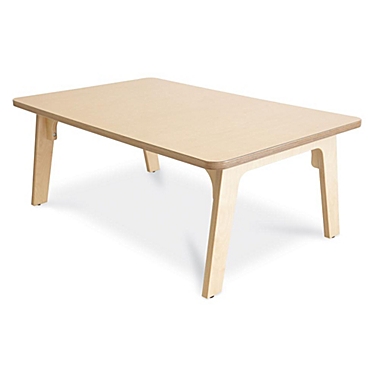 Whitney Brothers Whitney Plus Rectangle Table - Natural wood. View a larger version of this product image.