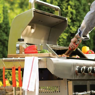 Mr. Bar-B-Q Easy Grip Stainless Steel Silicone Baster by Blue Rhino. View a larger version of this product image.