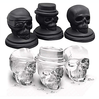 Flash Ice Tray - Skull. View a larger version of this product image.