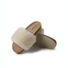 Alternate image 1 for Dearfoams Womens Canberra Genuine Shearling Footbed Slide