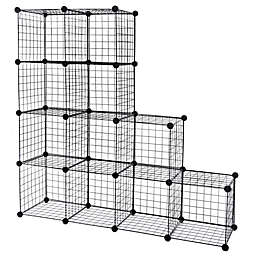 Segawe 12-Cube Wire Closet Cabinet Storage Shelf Cube Bookcase