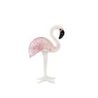 Alternate image 0 for Beachcombers Tiny Speckled Glass Pink Flamingo Figurine 3.25 Inch