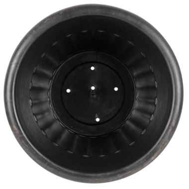 Garden Elements Outdoor Dragon Banded Plastic Planter, Bronze, 13". View a larger version of this product image.