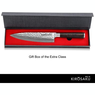 Kirosaku Damascus Kitchen Knife 8 Inches - Extremely Sharp Kitchen Chef'S Knife Made. View a larger version of this product image.