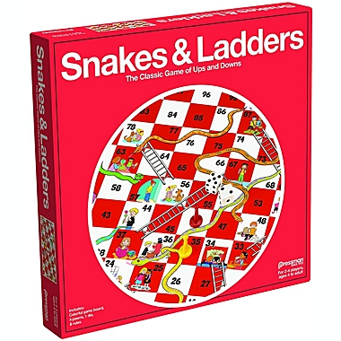 Pressman - Snakes & Ladders Game. View a larger version of this product image.