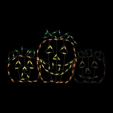 Product Works Jack-O-Lanterns Halloween Yard Decoration Pumpkins. View a larger version of this product image.