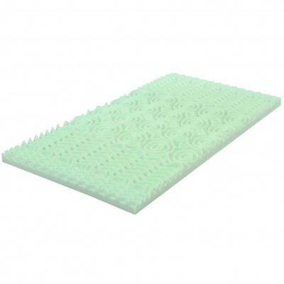 Costway 3 Inch Comfortable Mattress Topper Cooling Air Foam-King Size