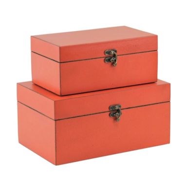 Cheungs FP-3415-2P Set of 2 Pink Box. View a larger version of this product image.