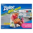 Alternate image 2 for Ziploc Big Bags, XL Double Zipper, 4 CT