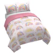 Saturday Park Doodle Rainbow 100% Organic Cotton Duvet Cover & Sham Set