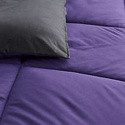 Byourbed Oversized Reversible Comforter - Full - Purple Reign/Faded Black