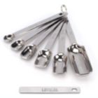 Alternate image 1 for 2lbDepot Measuring Spoons Set of 7 Includes Bonus Leveler, Premium, Rust Proof, Heavy