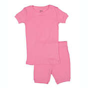 Leveret Kids Two Piece Cotton Short Pajamas Solid (2T - 4T Sizes)