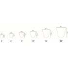 Alternate image 3 for The HC Companies Eclipse In/Outdoor Round Plastic Planter, Chocolate, 8"