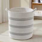 Alternate image 0 for Large Cotton Rope Laundry Hamper Woven Basket with Handles