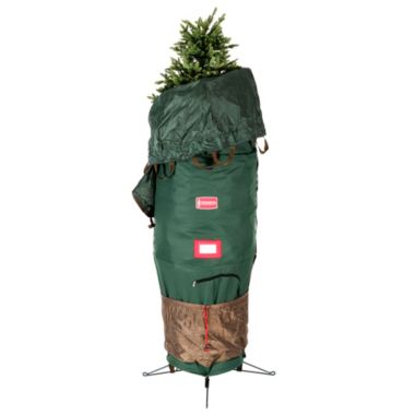 Northlight 89" Medium Green Upright Christmas Tree Protective Storage Bag - For Artificial Trees. View a larger version of this product image.
