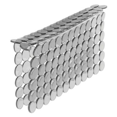 mDesign Plastic Kitchen Sink Protector Set - Circle Design - Set of 3. View a larger version of this product image.