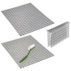 Alternate image 2 for mDesign Plastic Kitchen Sink Protector Set - Circle Design - Set of 3