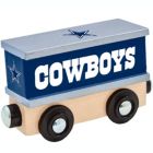 Alternate image 1 for MasterPieces Wood Train Box Car - NFL Dallas Cowboys - Officially Licensed Toddler & Kids Toy