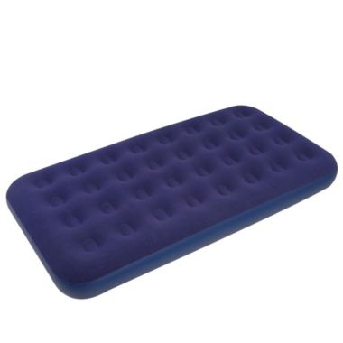Pool Central Twin Size Navy Blue Indoor/Outdoor Inflatable Air Mattress. View a larger version of this product image.