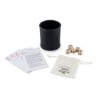 Alternate image 0 for Foster & Rye Wood Dice & Faux Leather Dice Cup Drinking Game Set