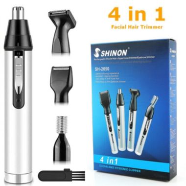 Kitcheniva Trimmer Rechargeable Ear Face Eyebrow Nose Hair Beard Shaver Clipper 4 In 1. View a larger version of this product image.