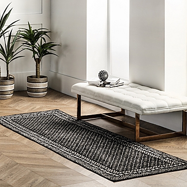 nuLOOM Arabella Contemporary Bordered Area Rug. View a larger version of this product image.