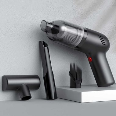 Link Mini Wireless Handheld Car Vacuum Cleaner - Portable, High Power, Mini Handheld Vacuum 3 Attachments USB Quick Charge. View a larger version of this product image.