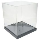 Alternate image 3 for OnDisplay Deluxe UV-Protected Soccer Ball/Volleyball Display Case - Black Base - Luxe Handmade Acrylic Design