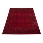 Alternate image 2 for Chaudhary Living 8' x 10' Red and Black Geometric Rectangular Area Throw Rug