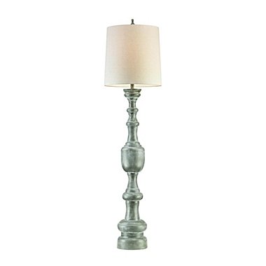 Dimond Lighting Lillehammer 1 Light Floor Lamp In Grey White Wash. View a larger version of this product image.