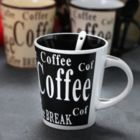 Alternate image 2 for Gibson Bareggio 8 Piece 13 Ounce Coffee Mug with Spoon Set, Service for 4