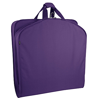 WallyBags 60" Deluxe Travel Garment Bag - Purple. View a larger version of this product image.