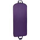 Alternate image 2 for WallyBags 60" Deluxe Travel Garment Bag - Purple