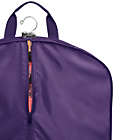 Alternate image 3 for WallyBags 60" Deluxe Travel Garment Bag - Purple