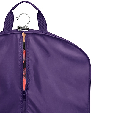 WallyBags 60" Deluxe Travel Garment Bag - Purple. View a larger version of this product image.