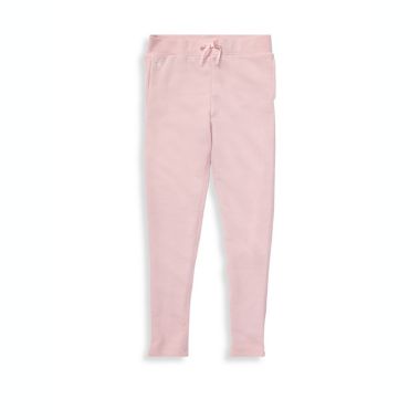Ralph Lauren Kids French Terry Leggings Pink Size 12/14. View a larger version of this product image.
