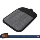 Alternate image 2 for Baker's Secret Pot Holder Oven Mitt, Silicone Heat Resistant, Kitchen Essentials, Black